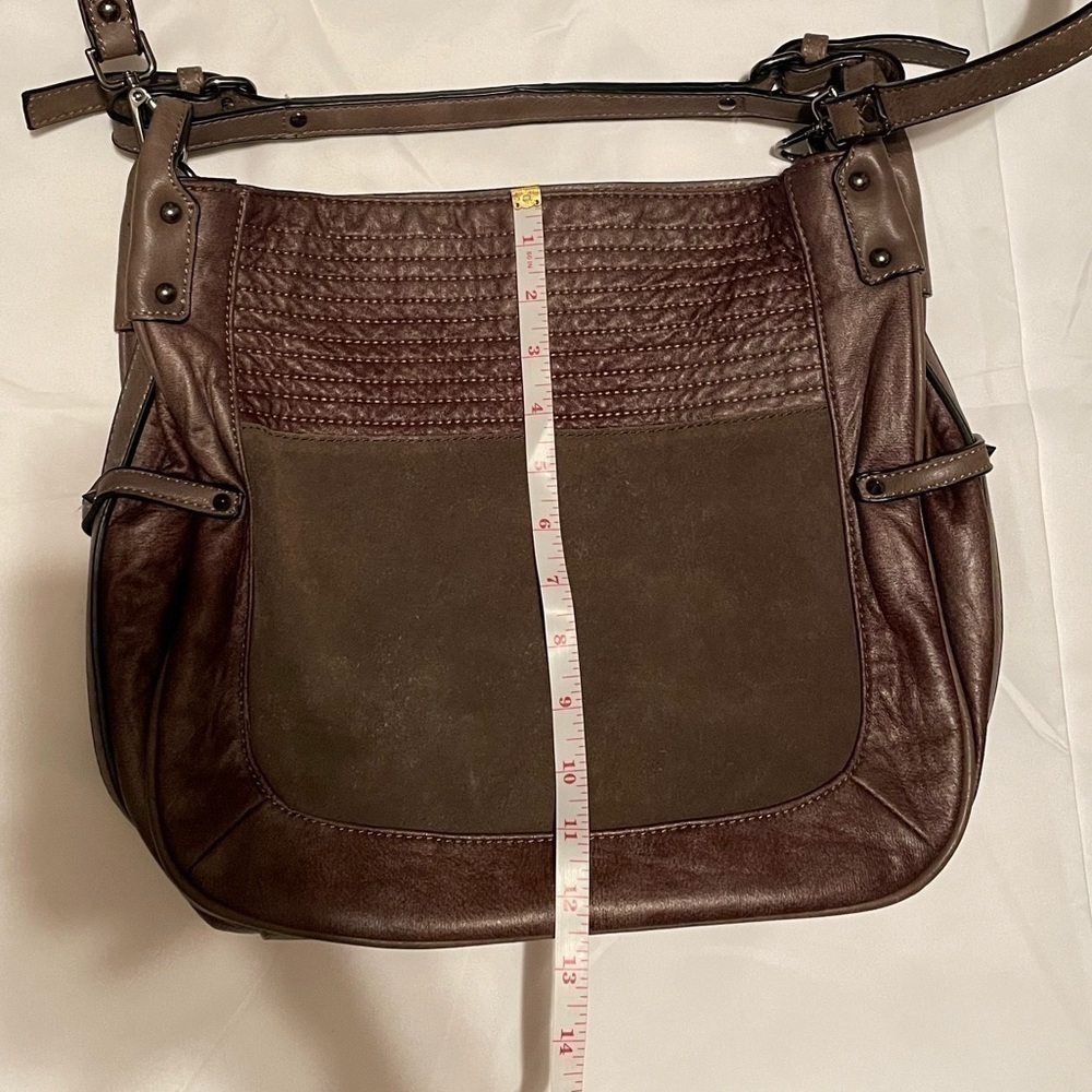 Moda Luxe brown shoulder purse - Picture 5 of 11